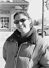 Picabo in Hailey, Jan. 2000
