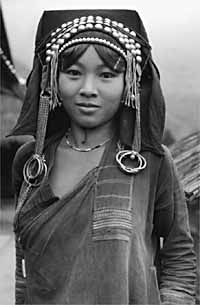 A member of the Ahka tribe, Laos