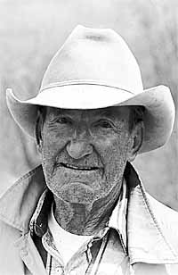 Cattle rancher Eddie Baker